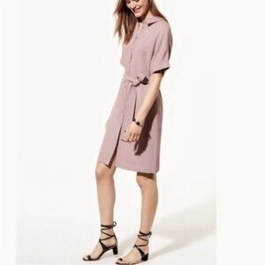 Aritzia Babaton Glen Shirt Dress | Size Small